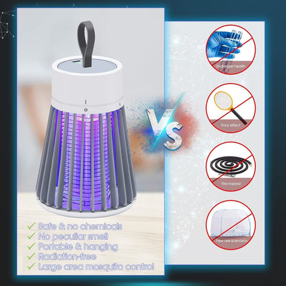 🔥Summer Promotion 59% OFF!!🦟USB/Rechargeable Portable Mosquito & Fly Trap Lamp for Indoor & Outdoor