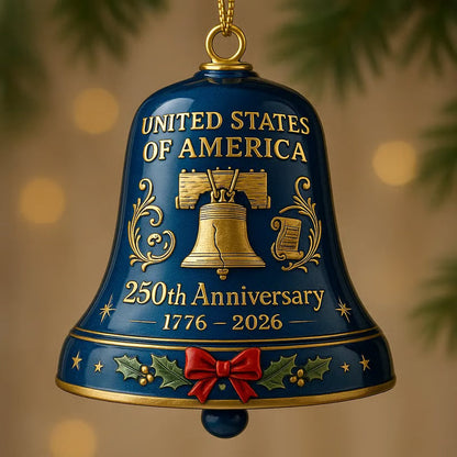 🔔250th Anniversary Bell Ornament