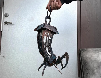 Lantern Spider Gothic Halloween Lamp