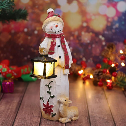 🎄⛄Handmade Snowman with Lantern