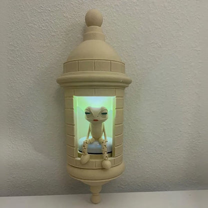 Puerto Rican Garita Wall Coqui Lamp (Color-Adjustable Lighting with Coqui Sound Control)