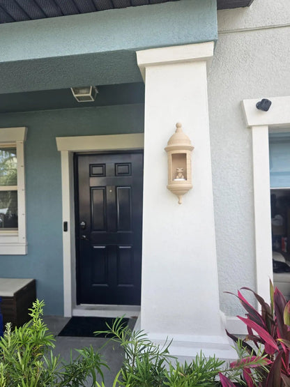 Puerto Rican Garita Wall Coqui Lamp (Color-Adjustable Lighting with Coqui Sound Control)