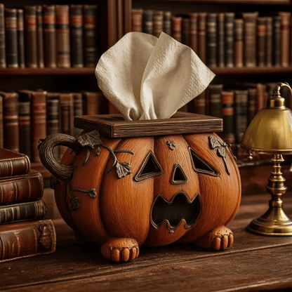 🎃Halloween Pumpkin Tissue Box Holder